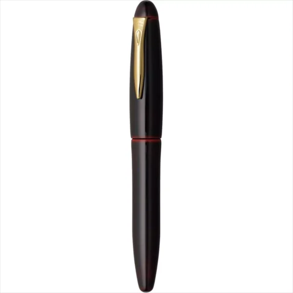 Platinum Izumo Tamenuri Akatame PIZ Ebonite 18K F/M/B Nib Fountain pen
