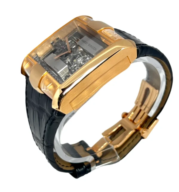 Harry Winston Histoire de Tourbillon Glissiere Rose Gold Men's Watch, 350/MATRL