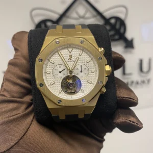 Audemars Piguet Royal Oak Jumbo Tourbillon Chronograph Y/G 25977BA.OO.D088CR.01