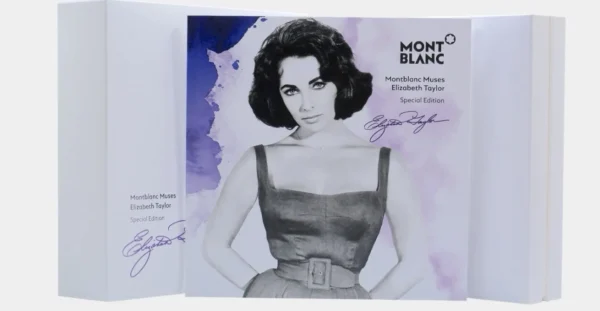 New In Box Montblanc Muses Edition Elizabeth Taylor Fountain Pen M Nib 125501