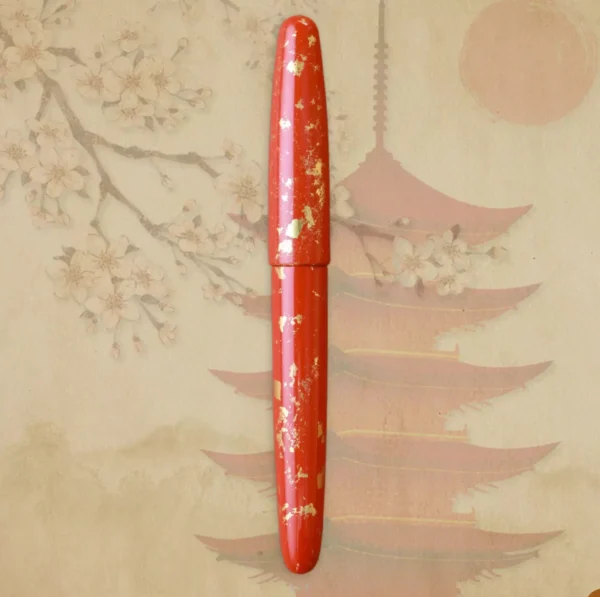 Wancher Dream Fountain Pen | Kyoto Urushi Kotoiro Fushimi Inari Taisha,Vermilion