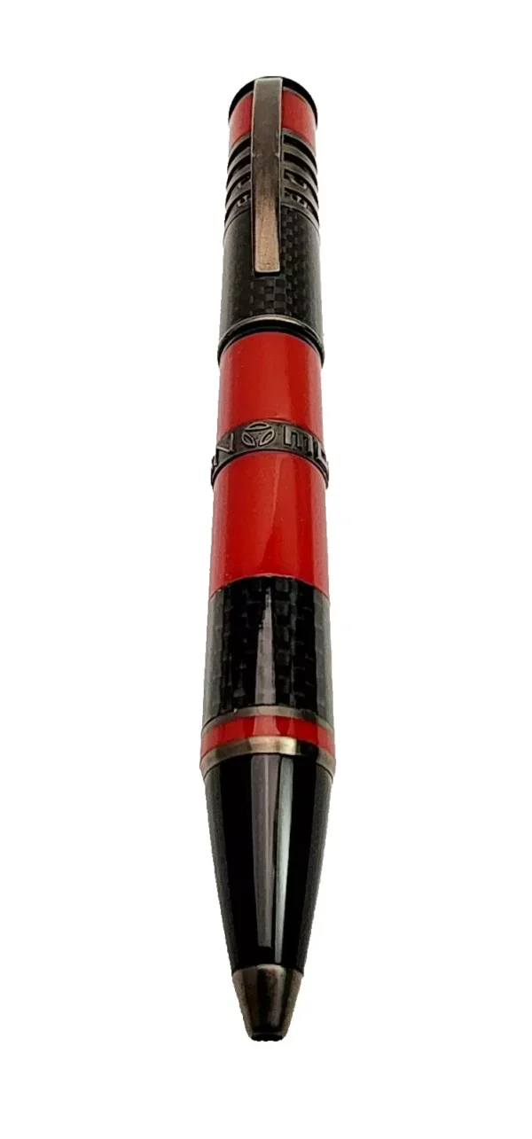 RARE! DELTA MOMO DESIGN 2014 30TH ANNIVERSARY LIMITED EDITION RED BALLPOINT PEN