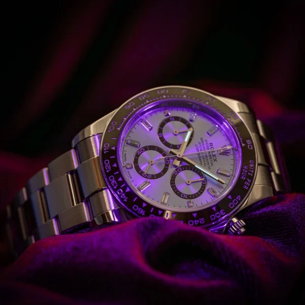 Rolex Cosmograph Daytona 126506 Platinum Ice Blue Baguette Platona Box & Papers