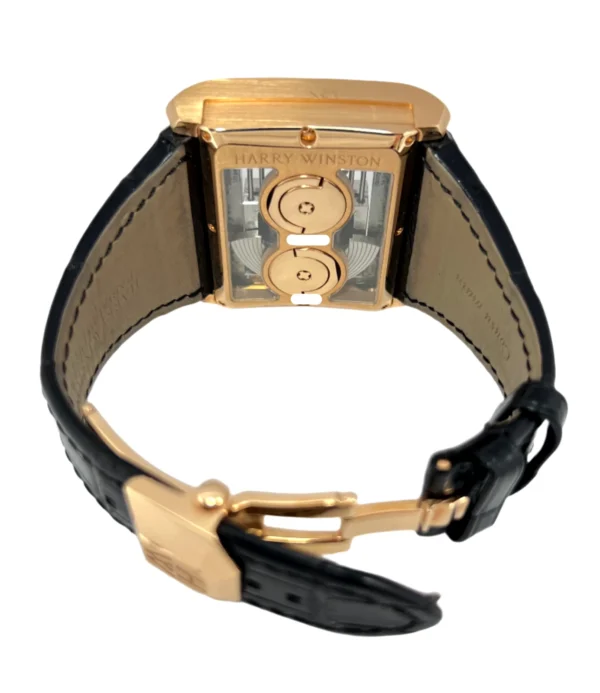 Harry Winston Histoire de Tourbillon Glissiere Rose Gold Men's Watch, 350/MATRL