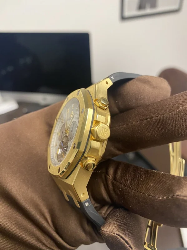 Audemars Piguet Royal Oak Jumbo Tourbillon Chronograph Y/G 25977BA.OO.D088CR.01