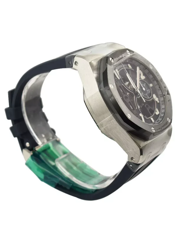 AUDEMARS PIGUET - Royal Oak Offshore Tourbillon Chronograph in Platinum