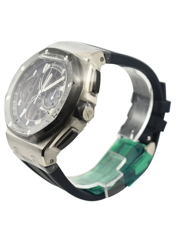 AUDEMARS PIGUET - Royal Oak Offshore Tourbillon Chronograph in Platinum