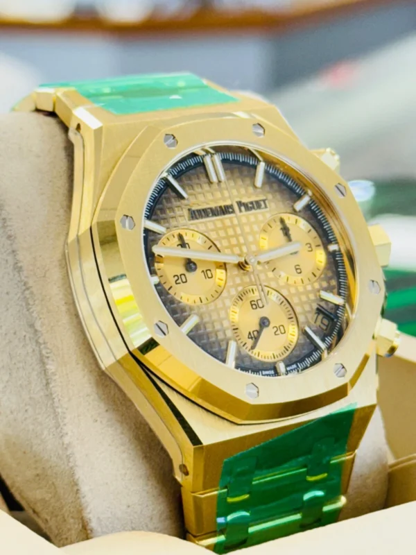 Audemars Piguet Royal Oak Chronograph 41 26240BA.OO.1320BA.02 Yellow Gold Smoke