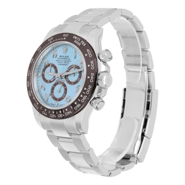 Rolex Daytona GLACIER ICE BLUE Dial 40mm 950 Platinum Watch 116506 BOX + PAPERS