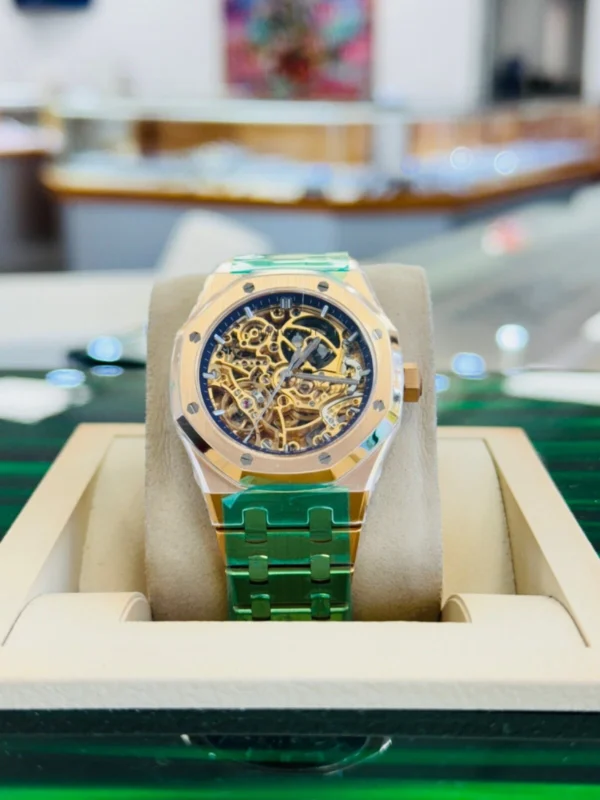 Audemars Piguet Royal Oak 37 15467OR.OO.1256OR.02 Double Balance Wheel Openwork