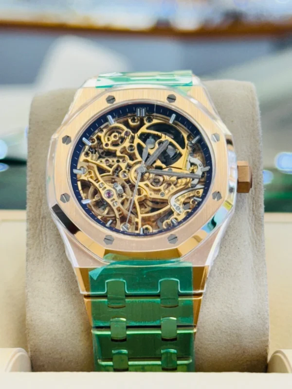 Audemars Piguet Royal Oak 37 15467OR.OO.1256OR.02 Double Balance Wheel Openwork