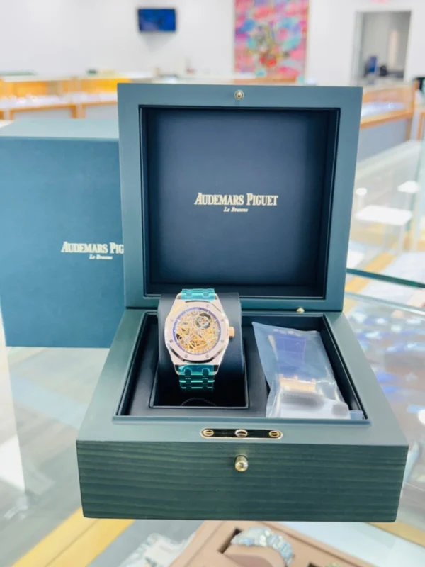 Audemars Piguet Royal Oak 37 15467OR.OO.1256OR.02 Double Balance Wheel Openwork
