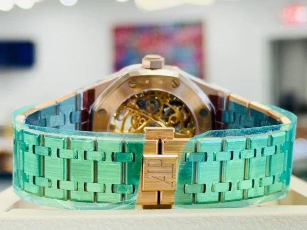 Audemars Piguet Royal Oak 37 15467OR.OO.1256OR.02 Double Balance Wheel Openwork