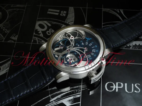 Harry Winston Opus 7 "Mystery" 45mm 18kt White Gold Limited 50 Pcs 500/MMAS45WL