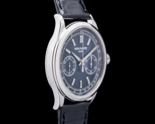 Patek Philippe Chronograph 5170P Platinum Blue Baguette Dial (2018)