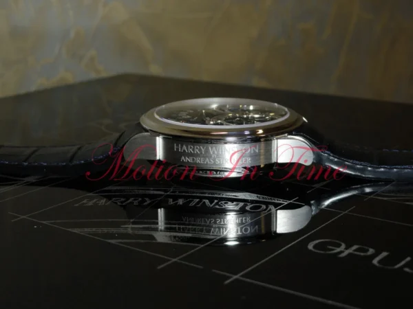 Harry Winston Opus 7 "Mystery" 45mm 18kt White Gold Limited 50 Pcs 500/MMAS45WL