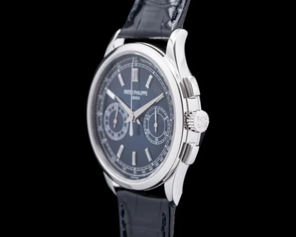 Patek Philippe Chronograph 5170P Platinum Blue Baguette Dial (2018)