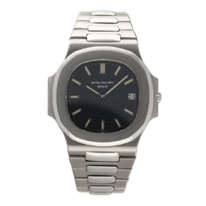 Patek Philippe Nautilus 3700/1A Blue Dial Steel Mens Watch With Archives