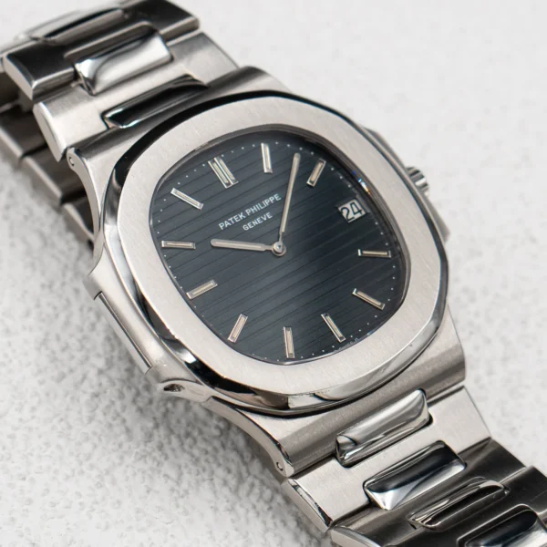Patek Philippe Nautilus 3700/1A Blue Dial Steel Mens Watch With Archives