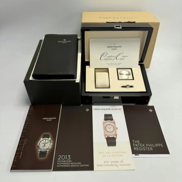 Patek Philippe Grand Complications Moon Phase Perpetual Calendar Watch 5270G-013
