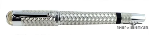 Tibaldi Bentley Crewe Solid White Gold Fountain Pen