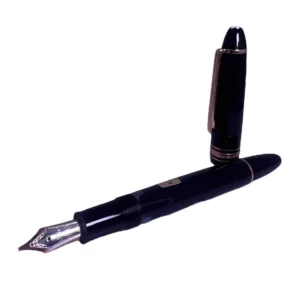 Montblanc Fountain Pen Black N.146 Meisterstuck W- Germany M Nib 14K
