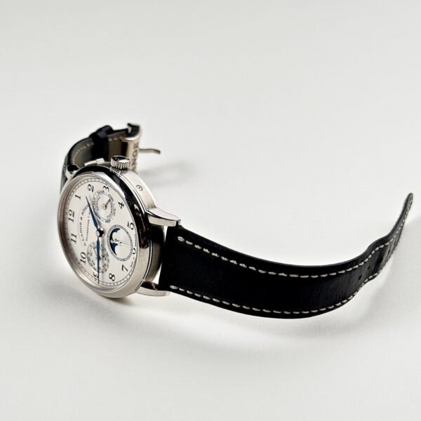 A. Lange & Söhne 1815 Annual Calendar 238.026E White Gold Silver Dial Moon Phase