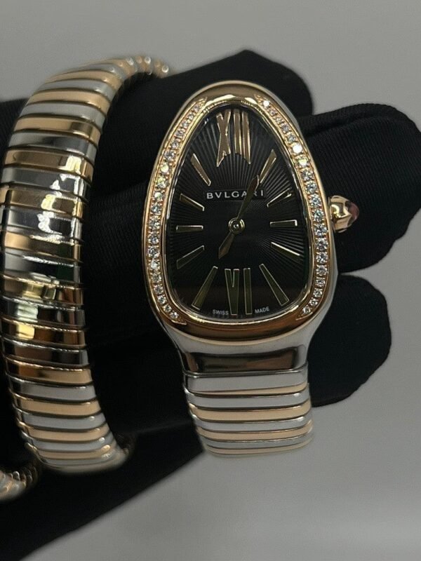 BVLGARI Serpenti Tubogas 102099 Stainless Steel and Rose Gold