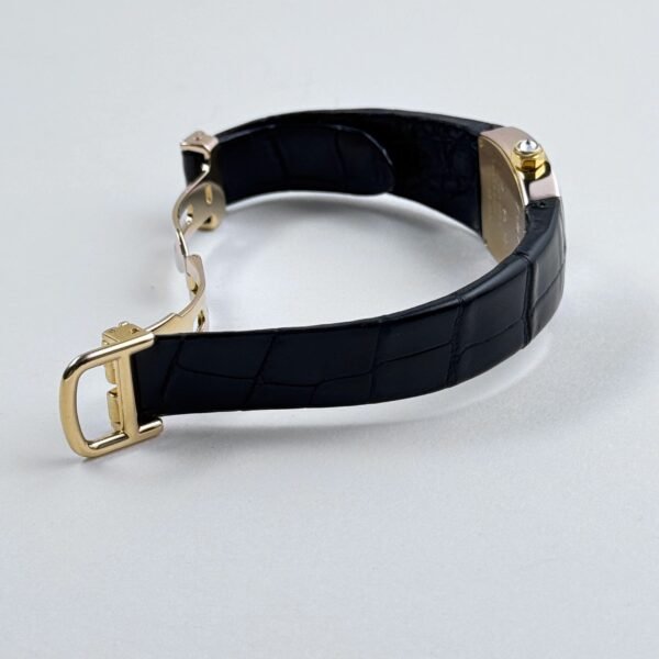 Cartier La Doña 2903 Yellow Gold Diamond Bezel Alligator