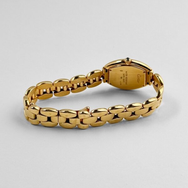 Cartier Tonneau 1945 'Ladies' Yellow Gold Silver Dial Quartz