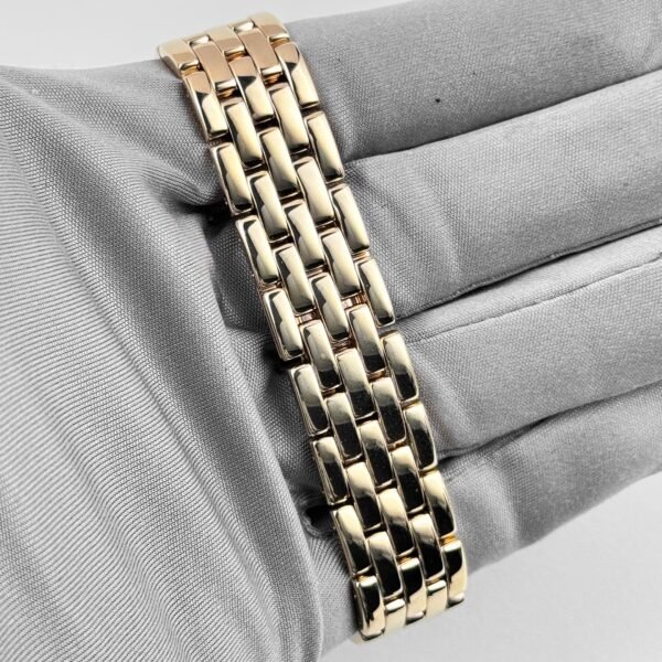 Panthère de Cartier W25014B9 'Ladies' Yellow Gold White Dial Quartz