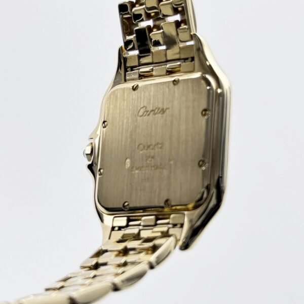 Panthère de Cartier W25014B9 'Ladies' Yellow Gold White Dial Quartz