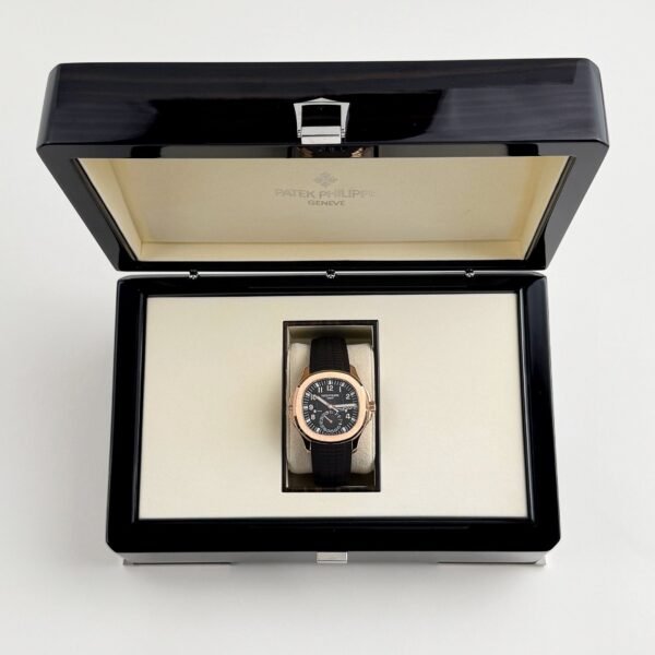 Patek Philippe Aquanaut 5164R-001 'Travel Time' Brown Dial Rose Gold (2017)
