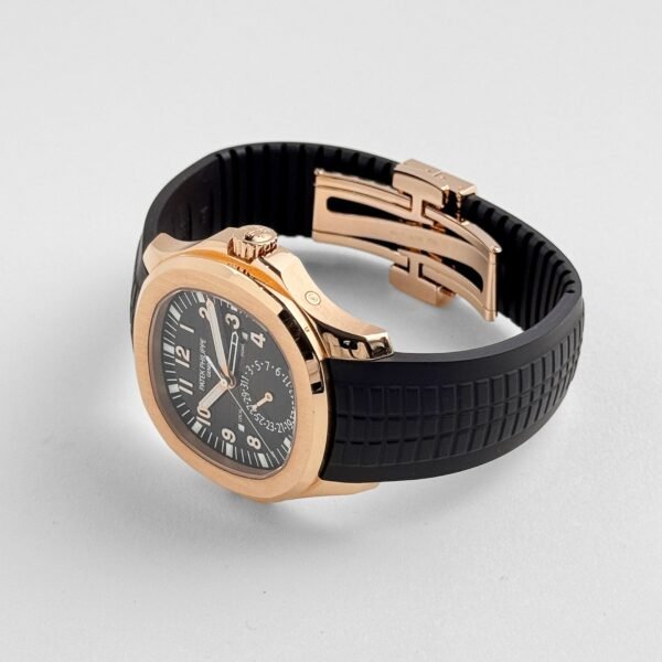 Patek Philippe Aquanaut 5164R-001 'Travel Time' Brown Dial Rose Gold (2017)