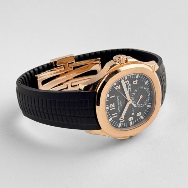 Patek Philippe Aquanaut 5164R-001 'Travel Time' Brown Dial Rose Gold (2017)