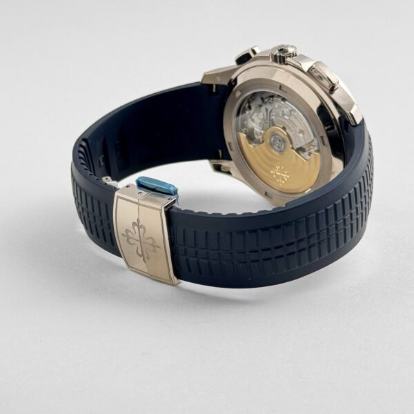 Patek Philippe Aquanaut 5968G-001 White Gold Blue Dial (2022)