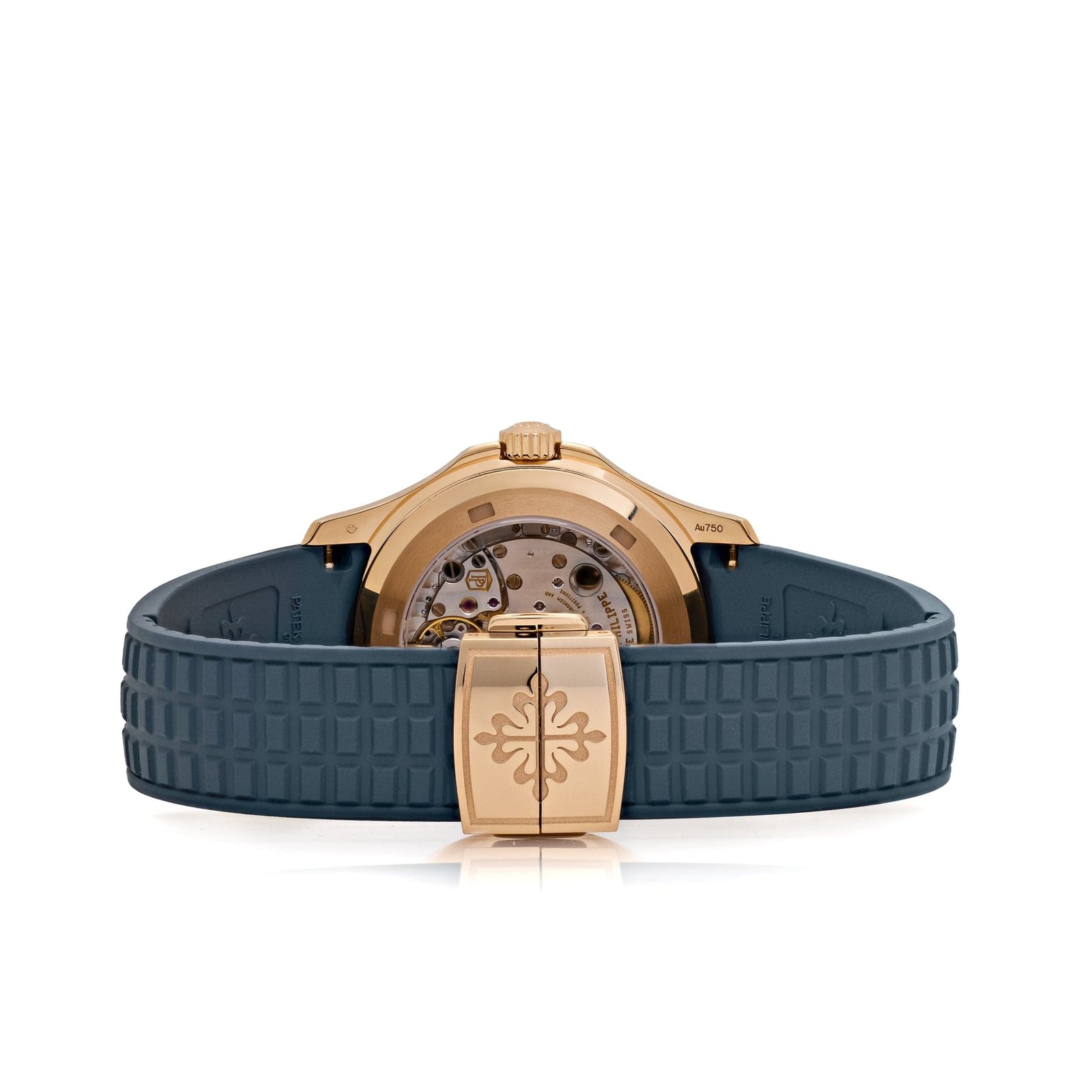 Patek Philippe Aquanaut Luce 5261R-001 Annual Calendar Moon Phases Rose Gold Blue-Gray Dial (2025)