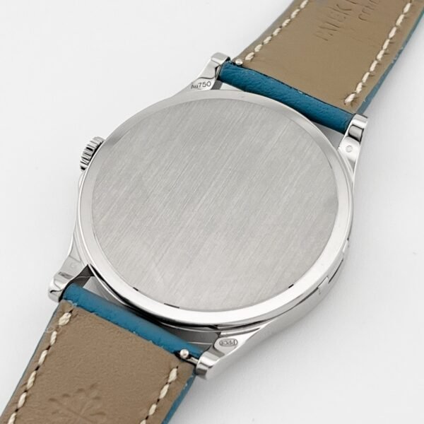Patek Philippe Calatrava 5089G-147 'American Beauties' White Gold Azure Blue Enamel Dial