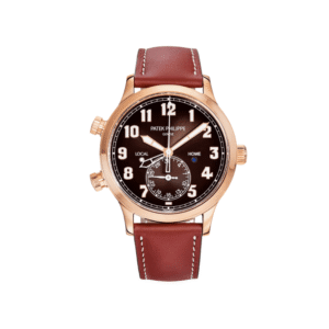 Patek Philippe Calatrava 5524R-001 'Pilot' Travel Time Rose Gold Brown Dial (2021)