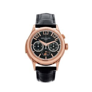 Patek Philippe Grand Complications 5208R-001 Minute Repeater Perpetual Calendar Rose Gold Black Dial