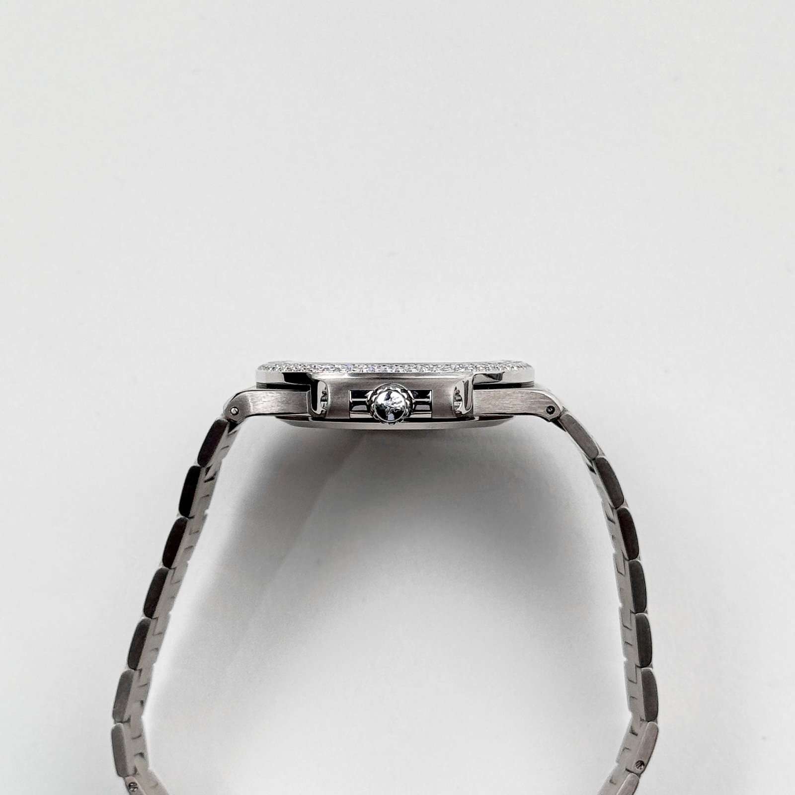 Patek Philippe Nautilus 3800/4G-001 White Gold White Dial Diamond Set (2004)