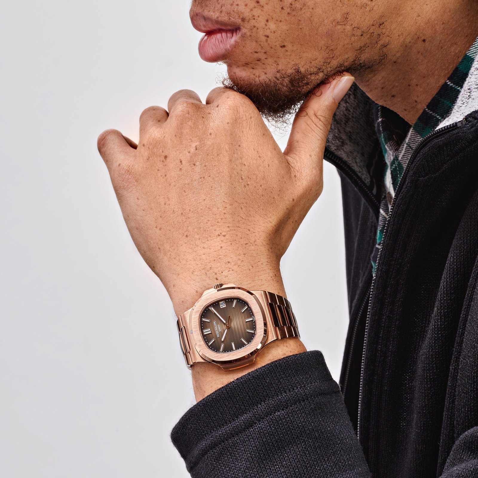 Patek Philippe Nautilus 5711/1R-001 Rose Gold Brown Dial Date (2020)