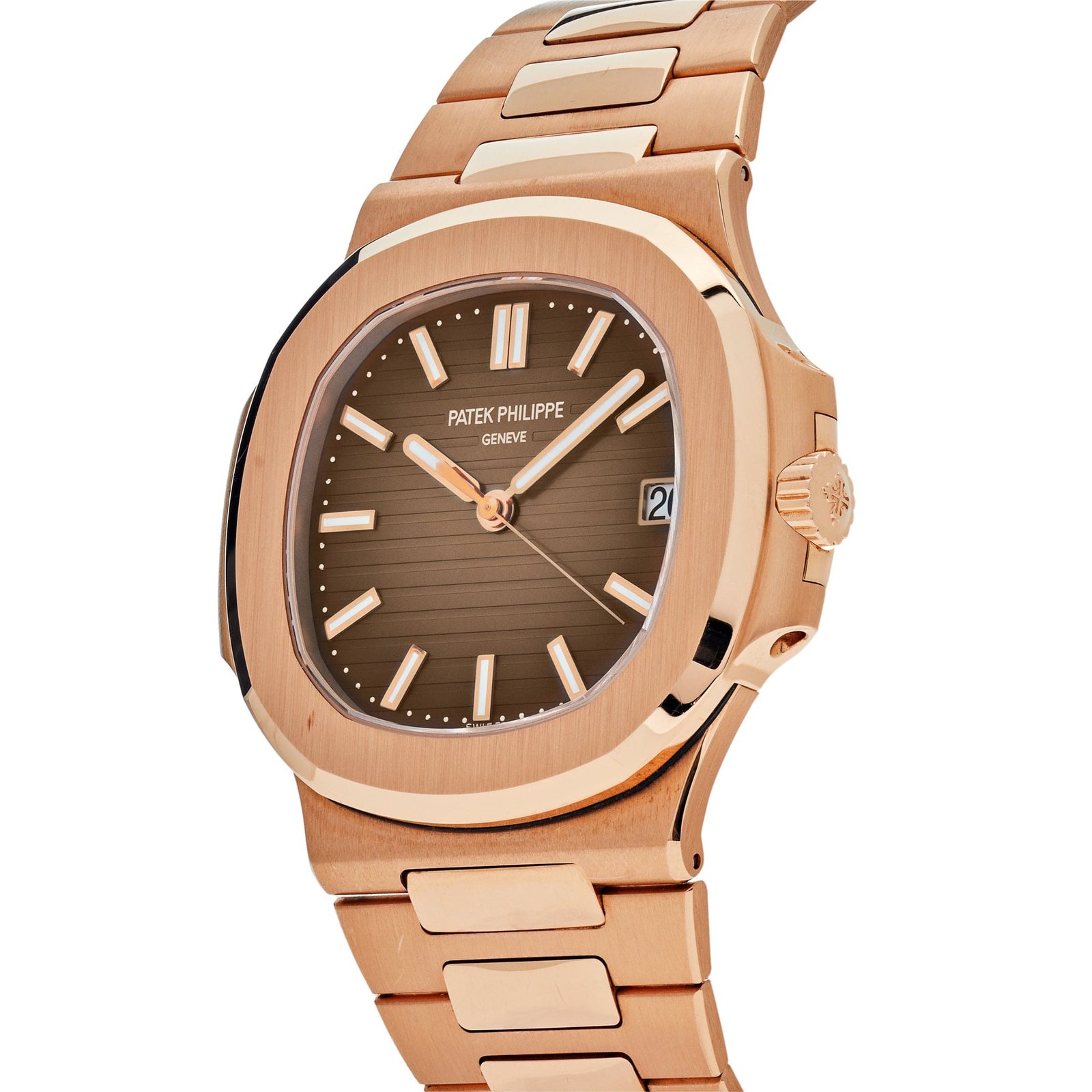 Patek Philippe Nautilus 5711/1R-001 Rose Gold Brown Dial Date (2020)