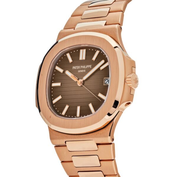Patek Philippe Nautilus 5711/1R-001 Rose Gold Brown Dial Date (2021)