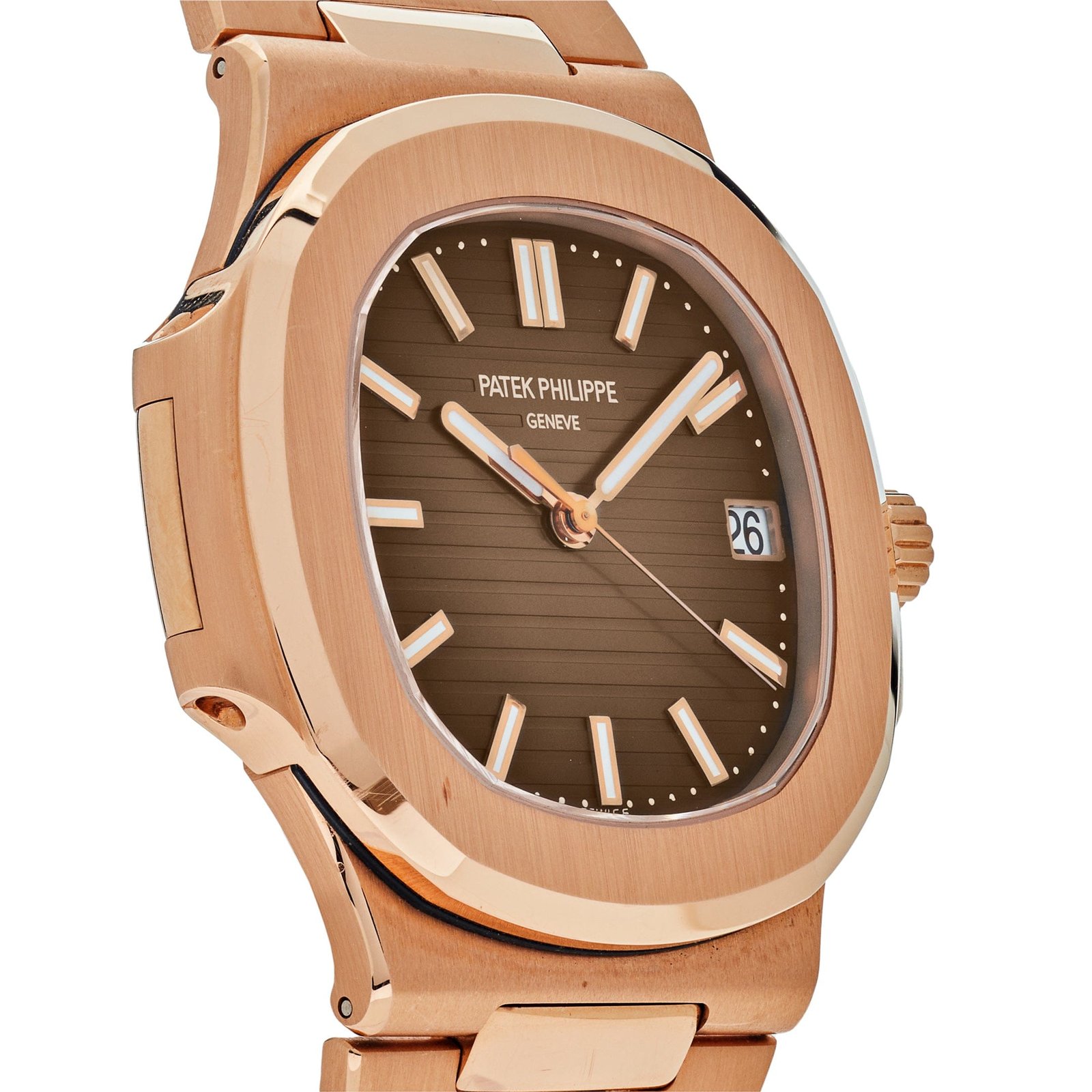 Patek Philippe Nautilus 5711/1R-001 Rose Gold Brown Dial Date (2020)