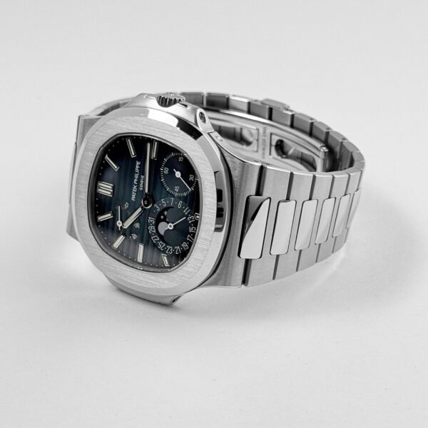 Patek Philippe Nautilus 5712/1A-001 Stainless Steel Blue Dial Moon Phases (2020)