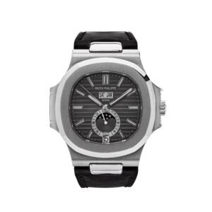 Patek Philippe Nautilus 5726A-001 Annual Calendar Moon Phases Stainless Steel Black Dial (2025)