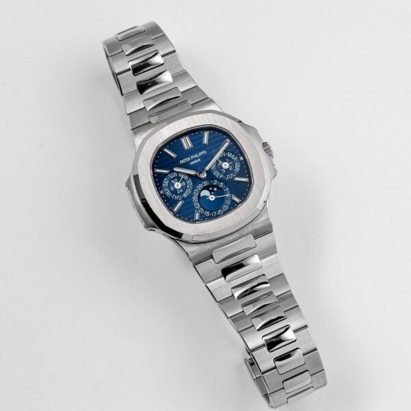 Patek Philippe Nautilus 5740/1G-001 Perpetual Calendar Moon Phases White Gold (2023)
