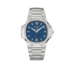 Patek Philippe Nautilus 7118/1200A-001 'Ladies' Blue Dial Diamond Bezel (2022)