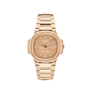Patek Philippe Nautilus 7118/1R-010 'Ladies' Rose Gold Champagne Golden Dial (2022)